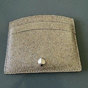 Kate Spade Gold Slim Card Holder